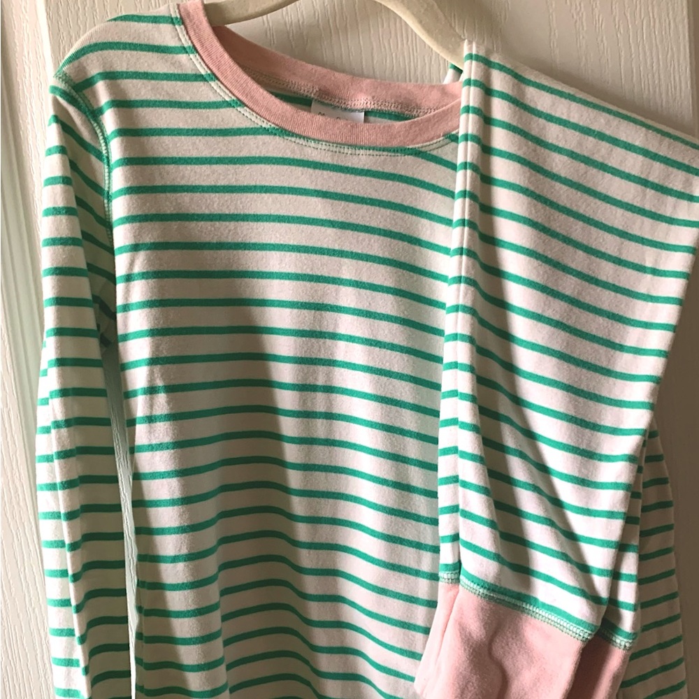 Mini Boden striped pajamas 8Y